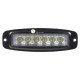 LED svetlo obdĺžnikové, 6x3W, 195x62x45mm, ECE R10
