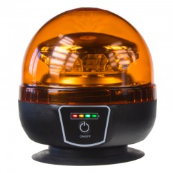 AKU LED maják, 12x3W oranžový, magnet, ECE R65