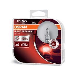 OSRAM 12V H4 60 / 55W night breaker silver (1ks)