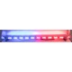 LED rampa 1442mm, modrá / červená, 12-24V, ECE R65
