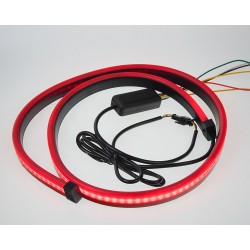 LED pásik, brzdové svetlo, červený, 102 cm