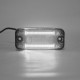 Predné obrysové svetlo LED, biely obdĺžnik, ECE R10
