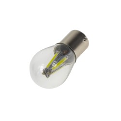LED BA15s biela, 12-24V, 4x COB LED
