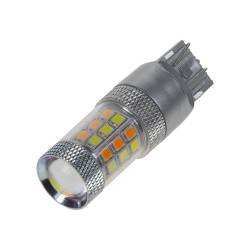 LED T20 (7443) dual color, 12V, 42LED / 2835SMD