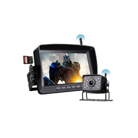 SET bezdrôtový digitálny kamerový systém s monitorom 7 AHD, 2CH, DVR