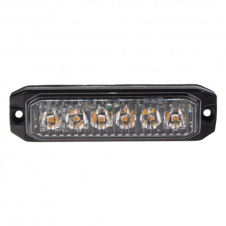 PROFI SLIM výstražné LED svetlo vonkajšie, oranžovej, 12-24V, ECE R65