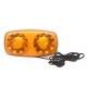 AKU LED maják, 30x0,7W oranžový, magnet, ECE R65 R10