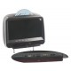DVD/SD/USB monitor 9 v čiernej opierke