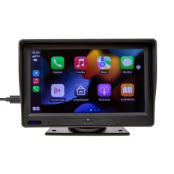 Monitor 7 s Apple CarPlay, Android auto, Bluetooth, DUAL DVR