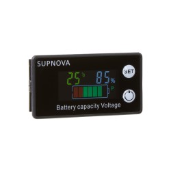 Indikátor kapacity batérie 8-100V