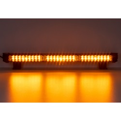 LED alej vodeodolná (IP67) 12-24V, 27x LED 1W, oranžová 484mm