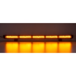 LED alej vodeodolná (IP67) 12-24V, 45x LED 1W, oranžová 722mm, ECE R65