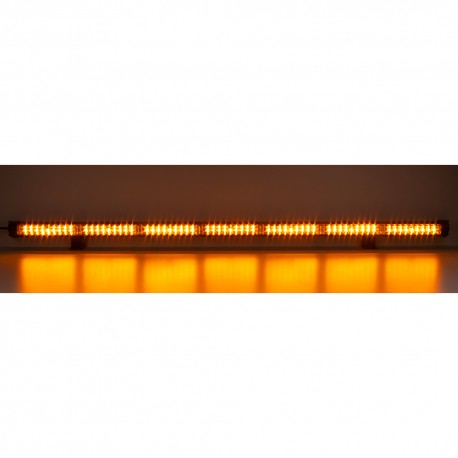 LED alej vodeodolná (IP67) 12-24V, 63x LED 1W, oranžová 1060mm, ECE R65