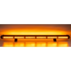 LED alej vodeodolná (IP67) 12-24V, 108x LED 1W, oranžová 916mm, dual, ECE R65
