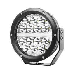 LED svetlo okrúhle s pozičným svetlom, 14x5W, ECE R10, R148, R149