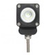 LED svetlo mini štvorcové, 1x10W, 36x36mm, rozptýlený lúč, ECE R10