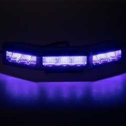 PROFI výstražné LED svetlo vonkajšie, modré, 12-24V, ECE R10