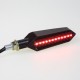 LED dynamické blinkre + bŕzd. svetlo pre motocykle