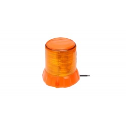 Robustný oranžový LED maják, oranž.hliník, 96W, ECE R65