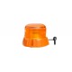 Robustný oranžový LED maják, oranž.hliník, 48W, ECE R65