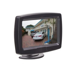 LCD monitor 4,3 čierny na palubnú dosku / držiak s prísavkou