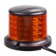 LED maják, 12-24V, 64x0, 5W, oranžový, pevná montáž, ECE R65 R10