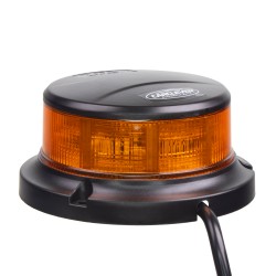 LED maják, 12-24V, 64x0, 5W, oranžový, pevná montáž, ECE R65 R10