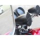 Zvukový systém na motocykel, skúter, ATV s FM, USB, BT, farba čierna