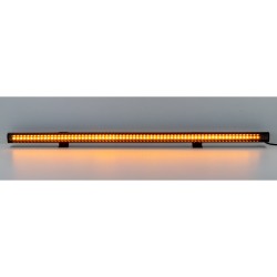 Gumové výstražné LED svetlo vonkajšie, oranžové, 12/24V, 640mm