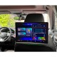 LCD monitor 12,4 OS Android/USB/SD/HDMI in/out/Bluetooth s držiakom na opierku