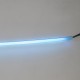nE LED silikónový extra plochý opasok ľadovo modrý 12 V, 60 cm