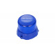 Robustný modrý LED maják, modrý hliník, 48W, ECE R65