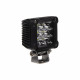 LED svetlo mini štvorcové, 9x1,3W, 50,8x50,8mm, ECE R10