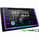 JVC DAB+ / FM 2DIN autorádio s CD/USB/AUX/Bluetooth/Multicolor