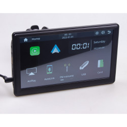 Monitor 7 s Apple CarPlay, Android auto, Link Mirror, Bluetooth, micro SD, USB, vstup park.kam