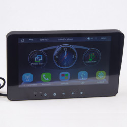 Monitor 7 s Apple CarPlay, Android auto, Mirror link, Bluetooth, micro SD, 2x USB, vstup park.