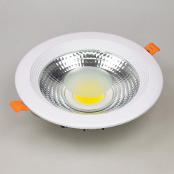 LED podhľadové svetlo 20W, ø190mm, 6000K