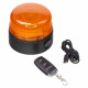 AKU LED maják, 36xLED oranžový, diaľkové ovládanie, magnet, ECE R65