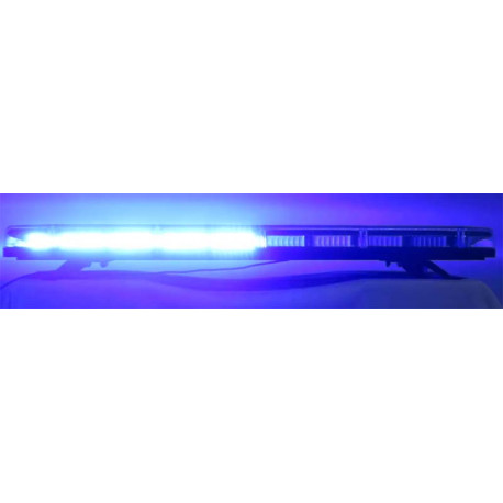 x LED rampa 921mm, modrá, 12-24V, homologácia ECE R65