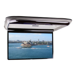 Stropný LCD monitor 13,98 s OS. Android USB/HDMI/IR/FM, diaľkové ovládanie so snímačom pohybu, sivá