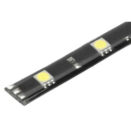LED pásik s 12LED / 3SMD biely 12V, 30cm