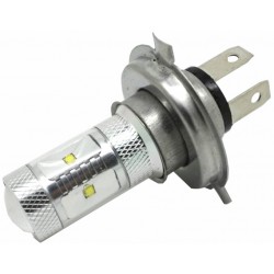 CREE LED H4 biela, 12-24V, 30W (6x5W)