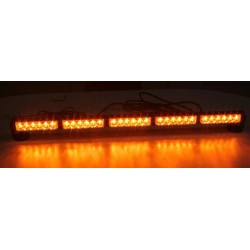 LED svetelná alej, 30x 1W LED, oranžová 800mm, ECE R10