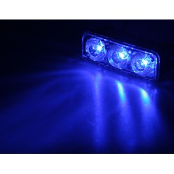 PREDATOR LED vonkajší bezdrôtový, 12x LED 1W, 12V, modrý