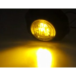 PROFI výstražné LED svetlo vonkajšie, 12-24V, oranžovej, ECE R65