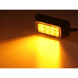 PROFI výstražné LED svetlo vonkajšie, oranžovej, 12-24V, ECE R65