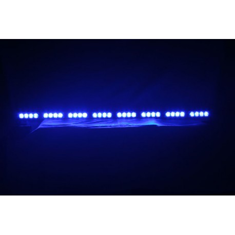 LED alej vodeodolná (IP66) 12-24V, 32x LED 1W, modrá 955mm