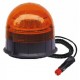 x LED maják, 12-24V, 12x3W, oranžový magnet, ECE R65