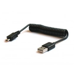 Kábel kroucený USB / MICRO USB 1m