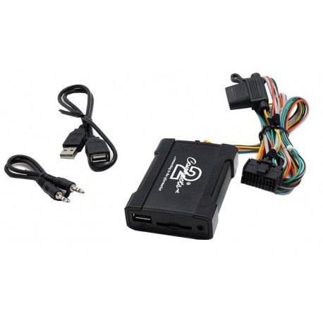 Connects2 - ovládanie USB zariadenia OEM rádiom Subaru / AUX vstup